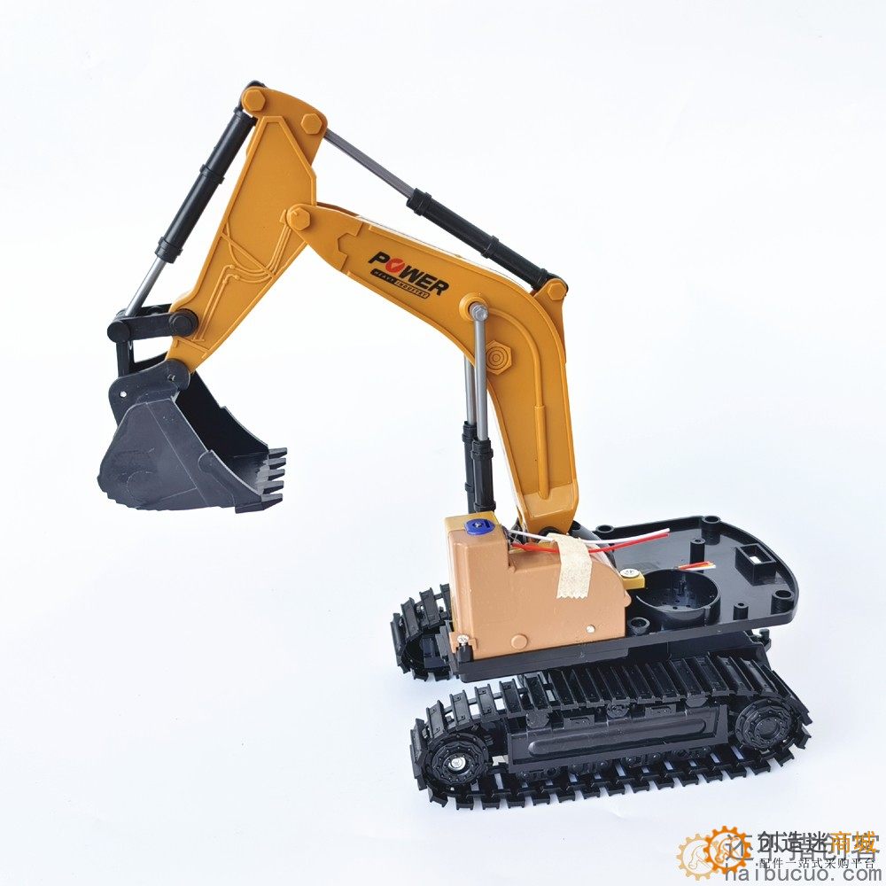 挖掘机模型 底盘 履带车 挖掘机  机器人底盘 智能小车 DIY配件SN11012