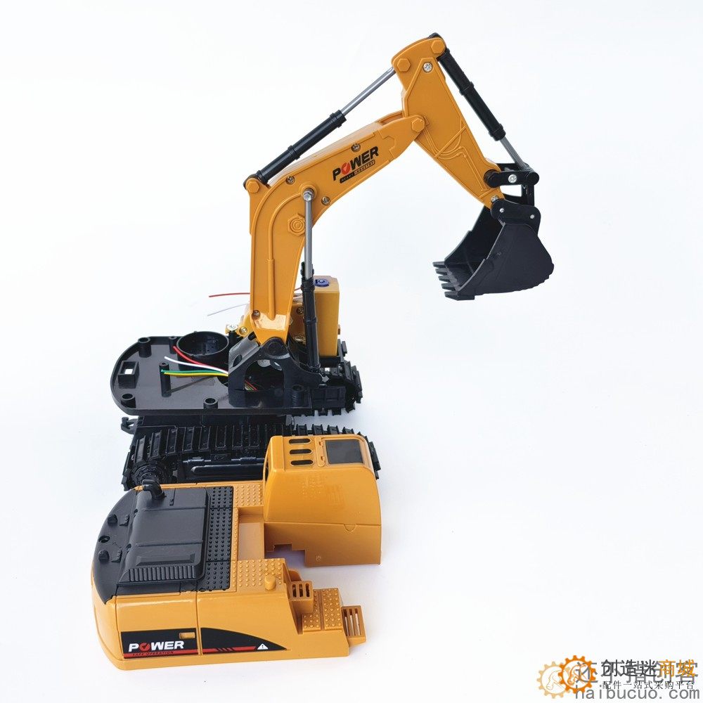 挖掘机模型 底盘 履带车 挖掘机  机器人底盘 智能小车 DIY配件SN11012
