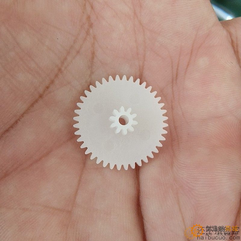 0.5模数双层齿轮40+10齿轮 双联大小齿双排叠齿C13