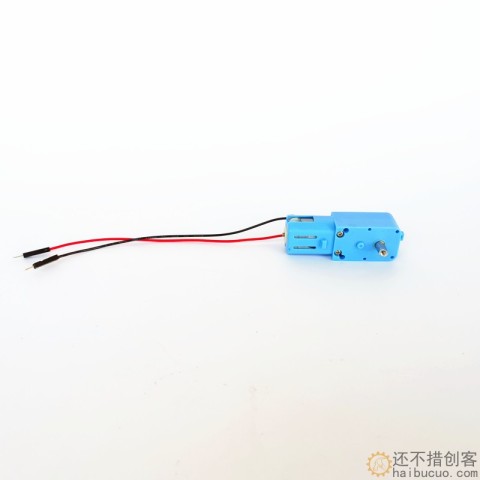 TT马达直流减速电机带杜邦公头15cm线全金属齿轮单轴正反转大扭矩