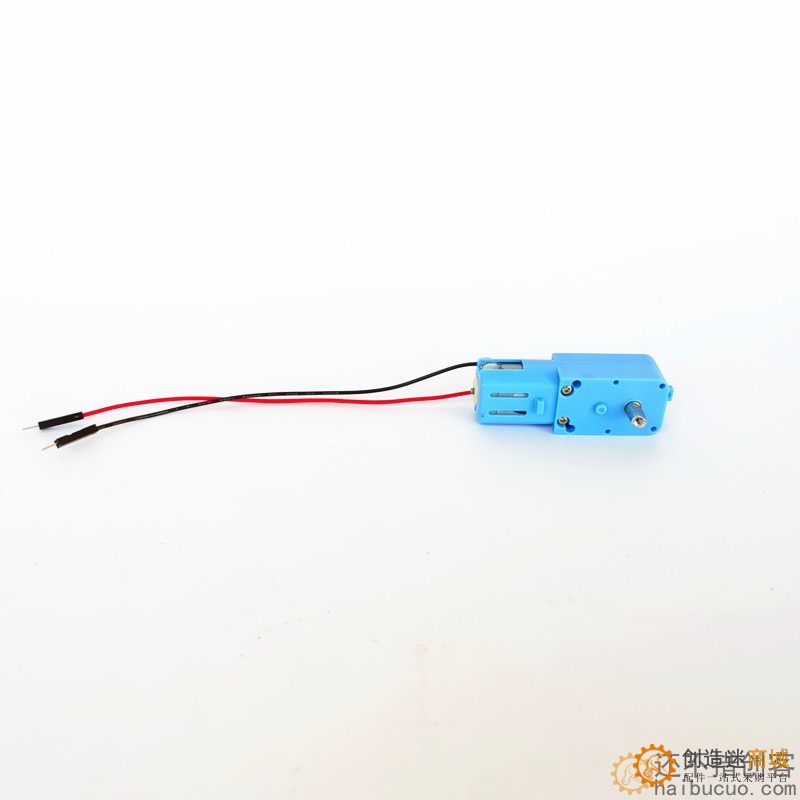 TT马达直流减速电机带杜邦公头15cm线全金属齿轮单轴正反转大扭矩