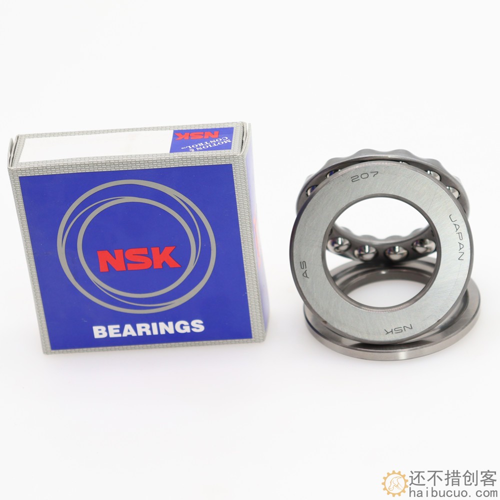 日本NSK不锈钢推力球轴承51105 DIY机械臂配件