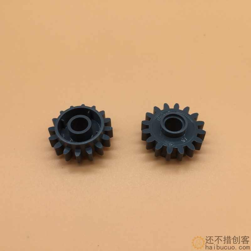 国产积木兼容乐高 科技配件 6542b 4237267 16齿齿轮