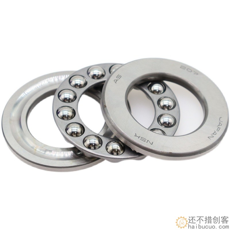 日本NSK不锈钢推力球轴承51105 DIY机械臂配件
