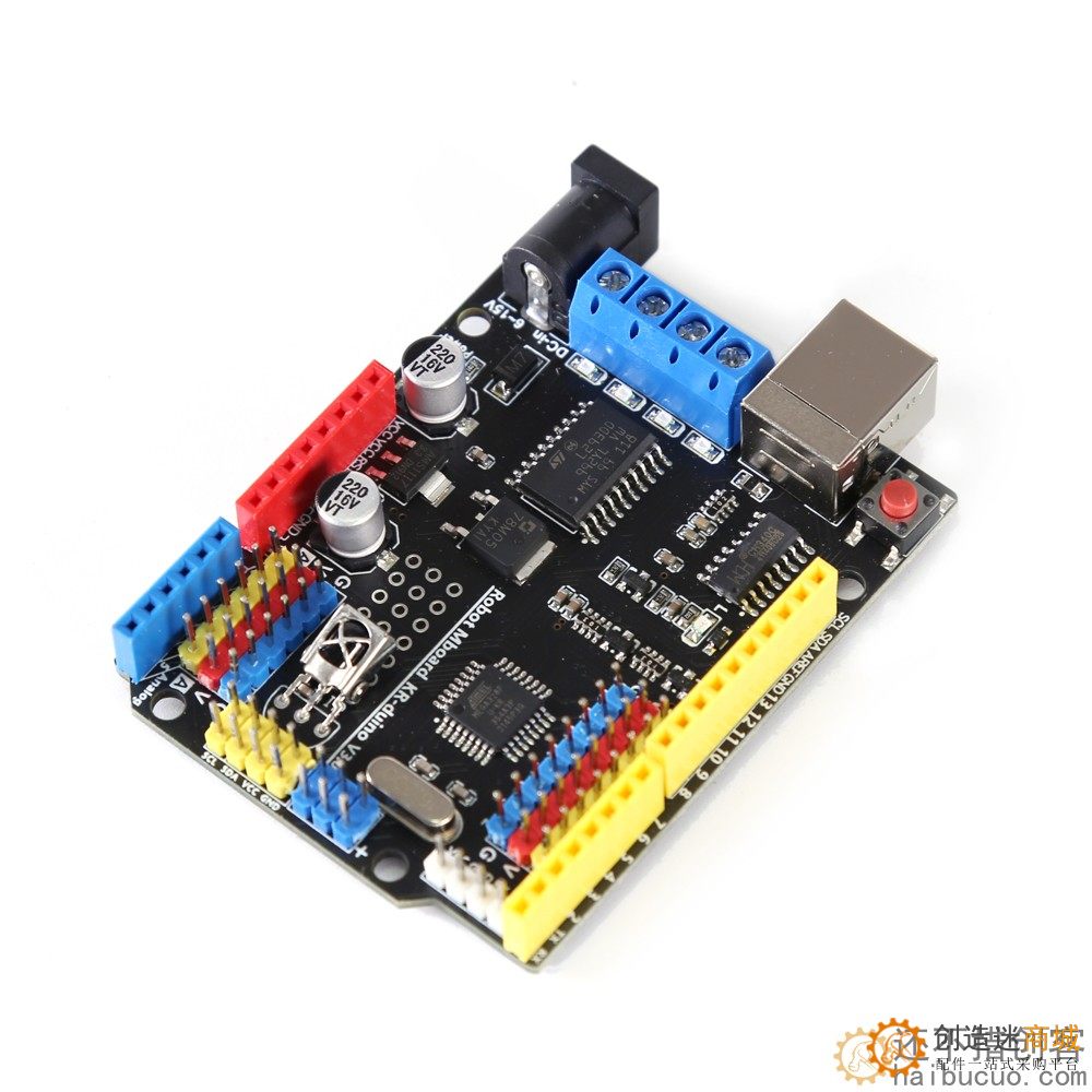 for arduino开发板UNO R3编程智能小车主控带电机驱动集成扩展板SNA312 L293D