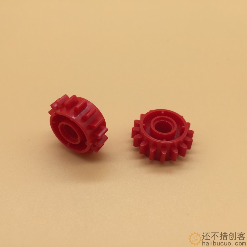 国产积木兼容乐高 科技配件 18946 6100930 16齿变速齿轮B280