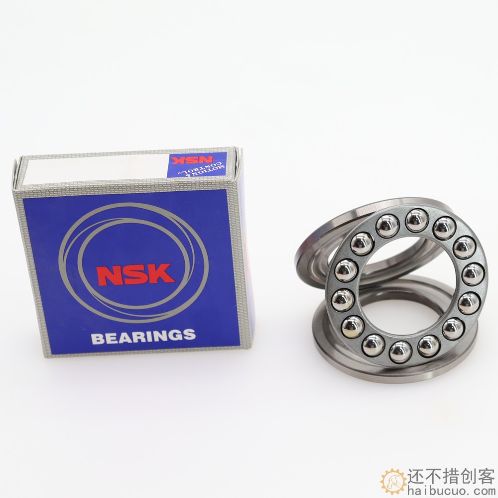 日本NSK不锈钢推力球轴承51105 DIY机械臂配件