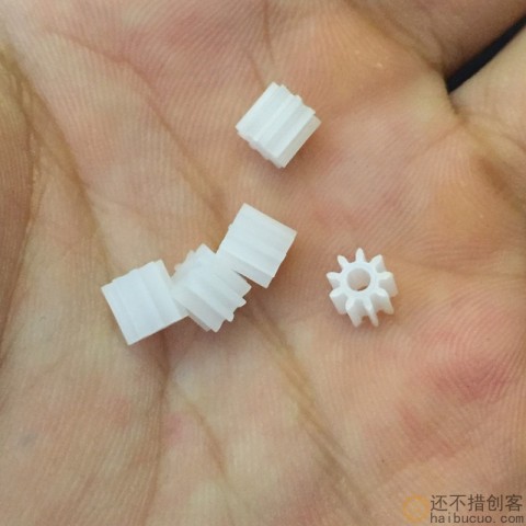 9-2a齿轮9齿塑料玩具齿轮 机器人DIY配件科技小制作 DIY模型齿轮C12