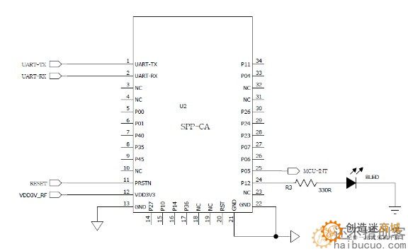 for arduino BT06蓝牙串口模块 无线透传数据 51单片机 兼容HC-06