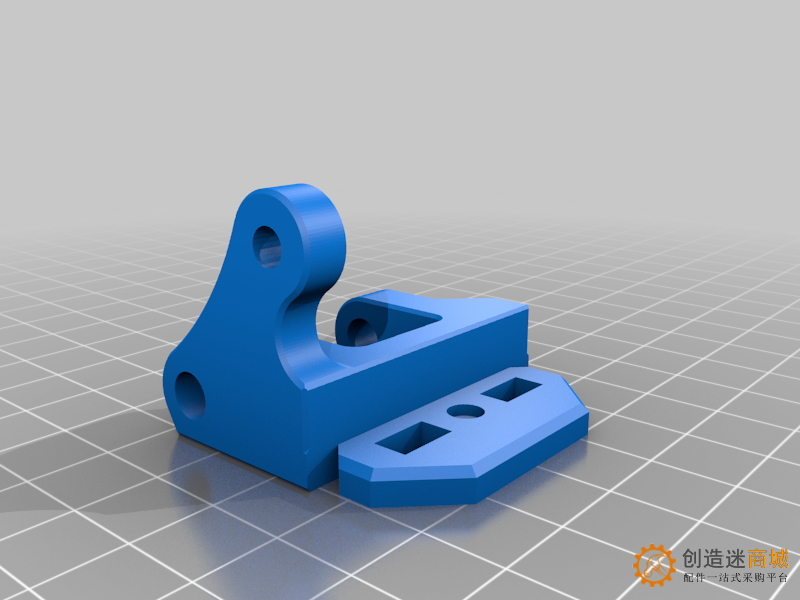 3D打印 舵机 机械抓夹子 RobotArm - Mini Servo Gripper