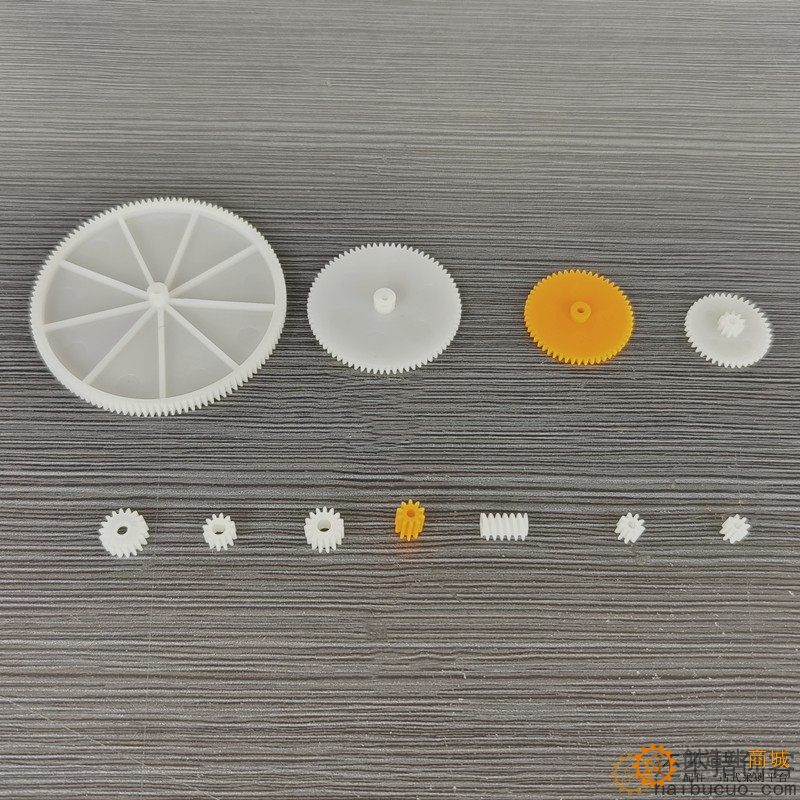 齿轮包11种 变速箱 玩具 机器人电机DIY 模型配件 科技制作