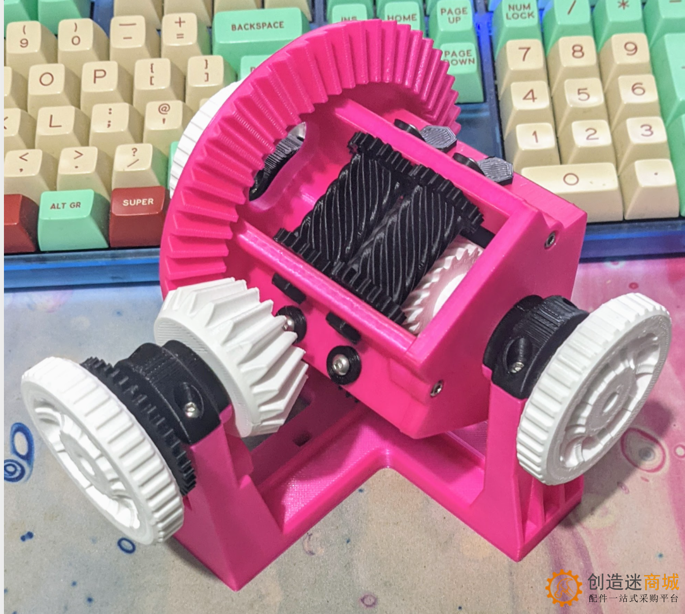 TorsenDiff 托卡森差速器3D模型