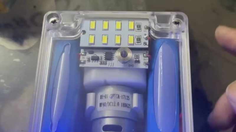 网友自制大功率充电打氧泵