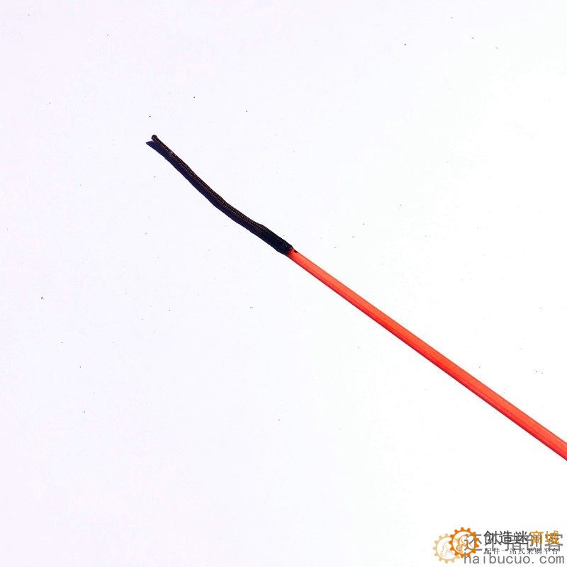 玻璃钢实心金鱼竿螃蟹竿儿童钓鱼竿钓虾龙虾竿逗猫逗狗竿1米长