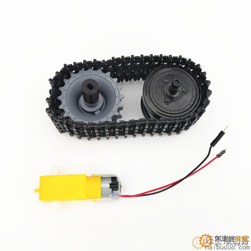 新版经济履带轮式坦克配件 履带车轮TT马达联轴器套件DIY智能小车SNT156