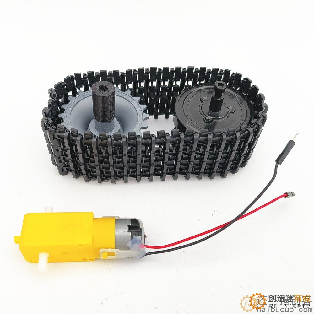 新版经济履带轮式坦克配件 履带车轮TT马达联轴器套件DIY智能小车SNT156