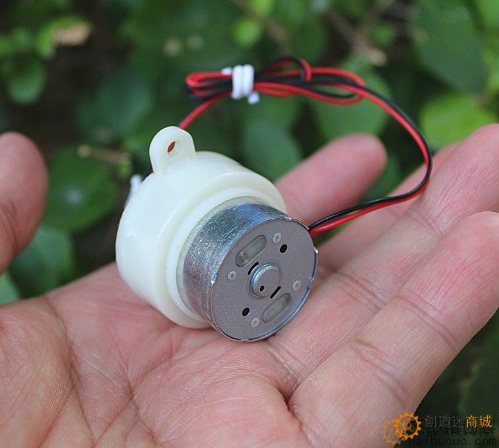 全新 300直流减速电机3.7V小型正反转慢速马达DC2-5V M361