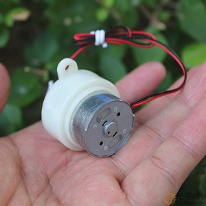 全新 300直流减速电机3.7V小型正反转慢速马达DC2-5V M361