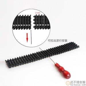 新版经济履带轮式坦克配件 履带车轮TT马达联轴器套件DIY智能小车SNT156