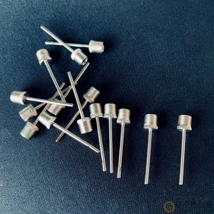 球针 篮球充气针足球 带侧孔金属不锈钢材质 球类车胎 气针