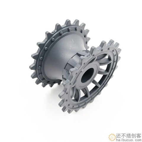 坦克底盘 履带车 塑料 驱动轮 4/5/6mm联轴器 智能小车马达连接器SNT28