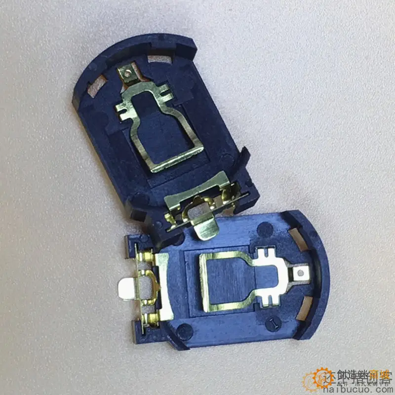 镀金 3V CR2032/CR2025 贴片电池座 纽扣电池 镀金电池座