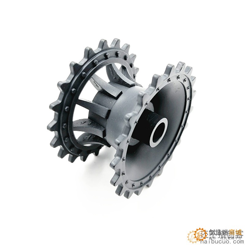 坦克底盘 履带车 塑料 驱动轮 4/5/6mm联轴器 智能小车马达连接器SNT28