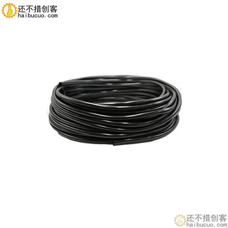 3/5毛管大棚滴灌管微喷带喷头自动浇花器园艺草坪雾化PE管