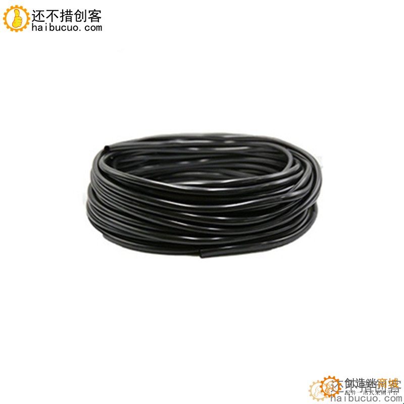 3/5毛管大棚滴灌管微喷带喷头自动浇花器园艺草坪雾化PE管