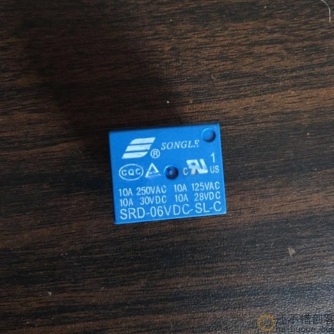 继电器 SRD-05V 06VDC-SL-C 松乐继电器