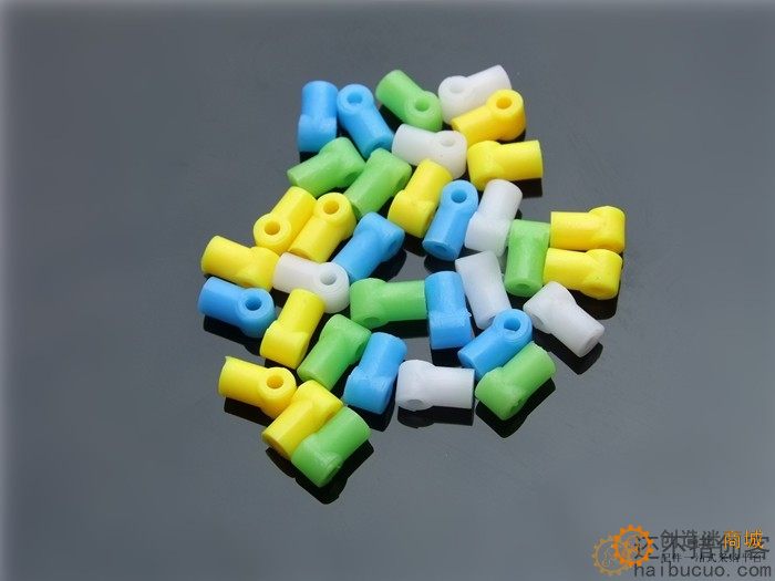 彩色三通轴套 三通部件 轴套 车架 多用连接件 联轴器 配件 支杆