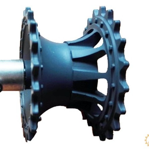 坦克底盘 履带车 塑料 驱动轮 4/5/6mm联轴器 智能小车马达连接器SNT28