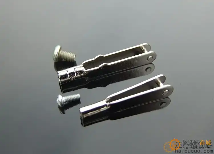 金属夹头M3 M2 配螺丝 遥控飞机模型固定翼专用 航模配件 铁夹头