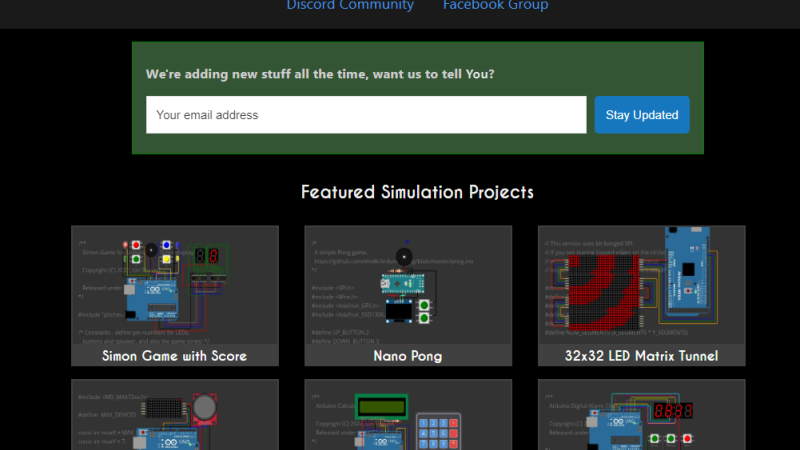 wokwi arduino 模拟器网站
