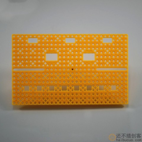 85140黄 开关板 电子制作板 DIY配件 玩具配件 科技模型零件
