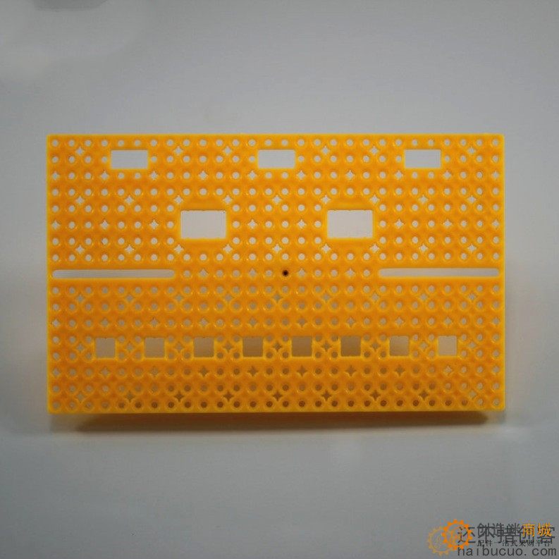 85140黄 开关板 电子制作板 DIY配件 玩具配件 科技模型零件