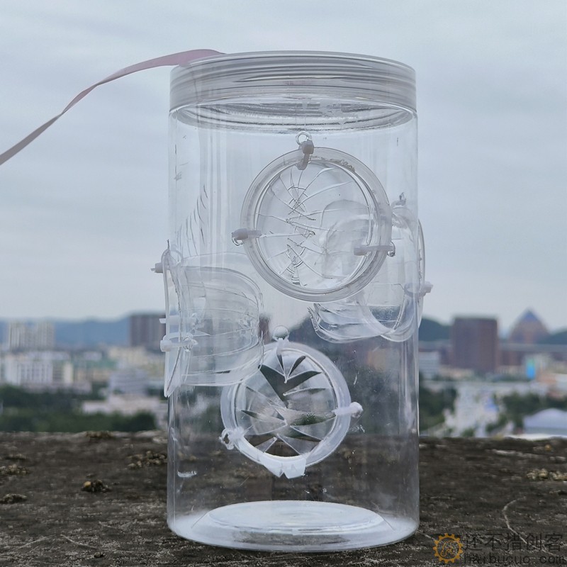 扑鱼桶抓鱼工具小白条桶小鱼小虾饵料手工钓鱼扑鱼利器1200ml SN1192