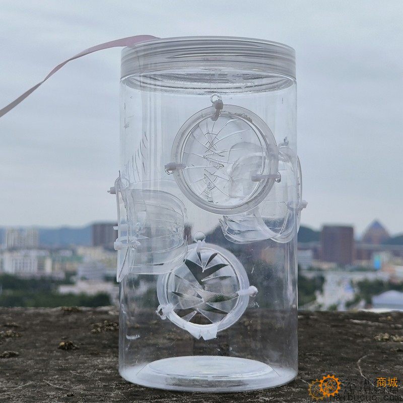 扑鱼桶抓鱼工具小白条桶小鱼小虾饵料手工钓鱼扑鱼利器1200ml SN1192