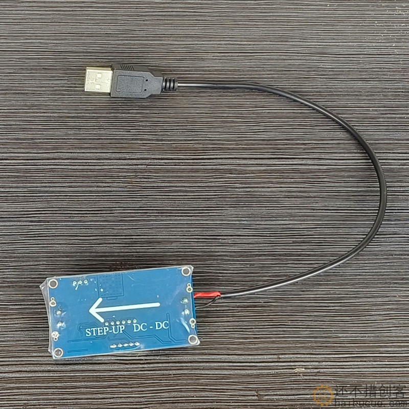 USB供电升压模块DC-DC可调升压模块 输出可调 5-25V带电压表显示