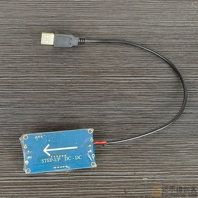 USB供电升压模块DC-DC可调升压模块 输出可调 5-25V带电压表显示