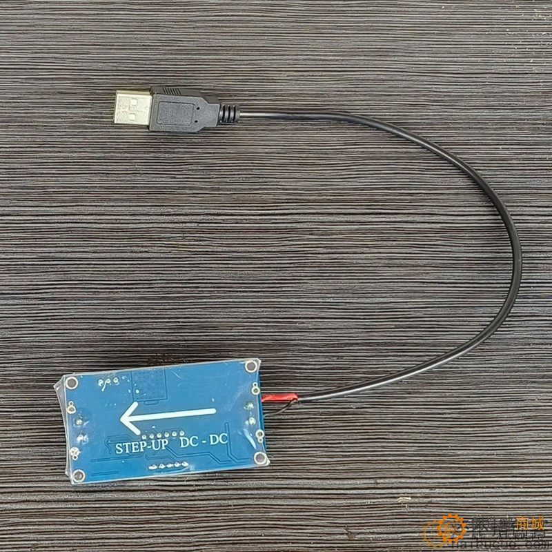 USB供电升压模块DC-DC可调升压模块 输出可调 5-25V带电压表显示