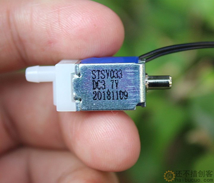 直流电磁阀泄气阀电子仪微型进气排气阀DC3.7V SN1197