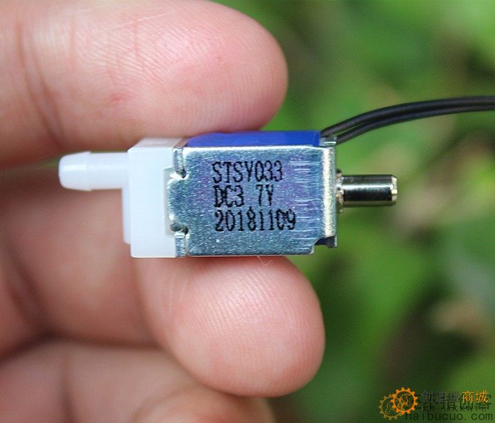 直流电磁阀泄气阀电子仪微型进气排气阀DC3.7V SN1197