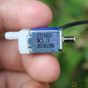 直流电磁阀泄气阀电子仪微型进气排气阀DC3.7V SN1197