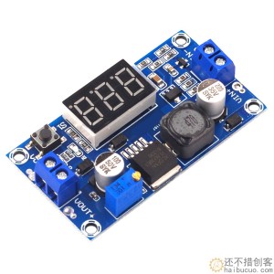 XL6009 DC-DC可调升压模块4.5-32V升5-35V 输出可调 带电压表显示SNA330