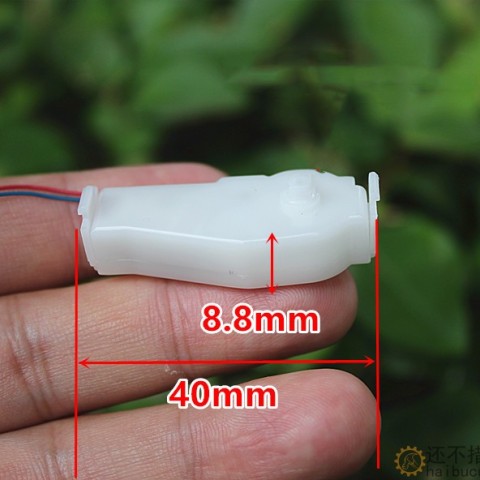 612空心杯涡轮蜗杆减速电机微型直流马达M366