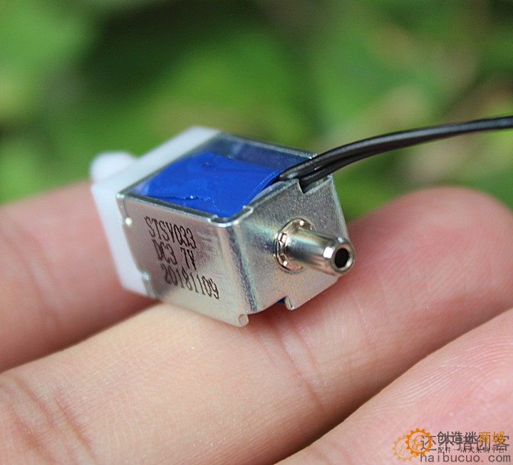 直流电磁阀泄气阀电子仪微型进气排气阀DC3.7V SN1197