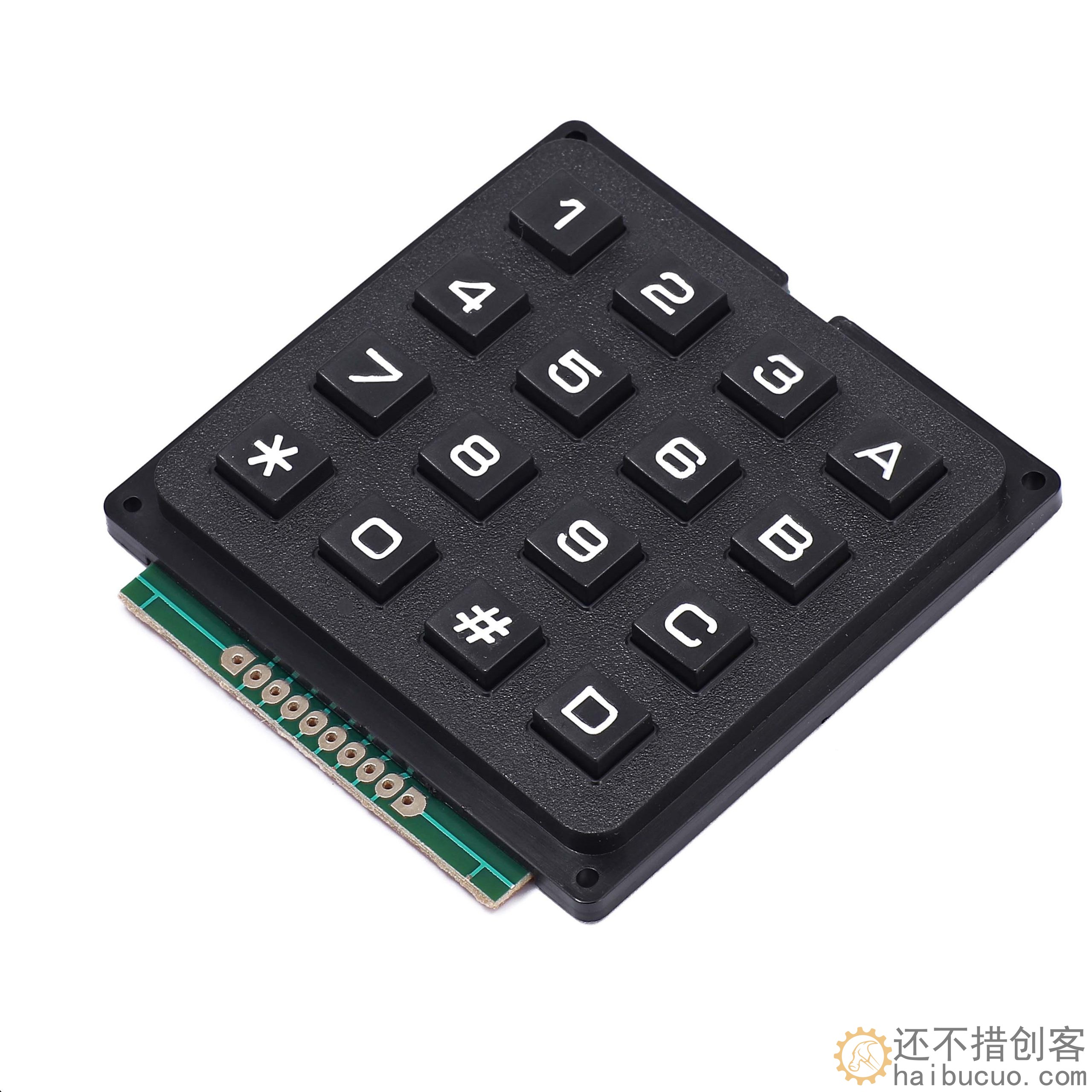 单片机键盘 按键 矩阵 4*4 4X4 A键盘 16键 工业键盘 行列扫描SNA328