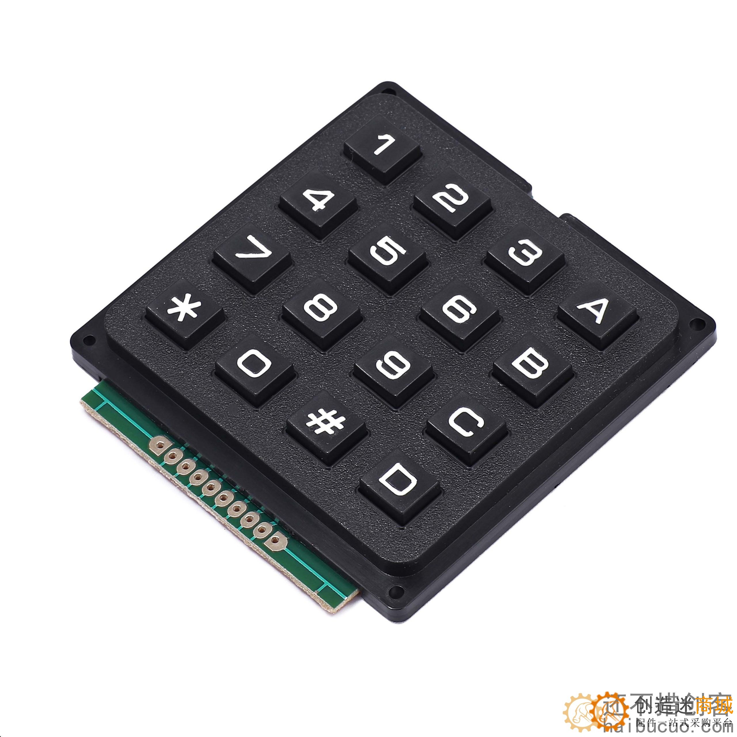 单片机键盘 按键 矩阵 4*4 4X4 A键盘 16键 工业键盘 行列扫描SNA328