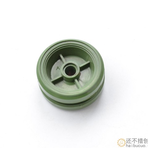 DIY 超大坦克从动轮 履带 机器人轮子 塑料 36mm直径 5.9mm孔 SNT59